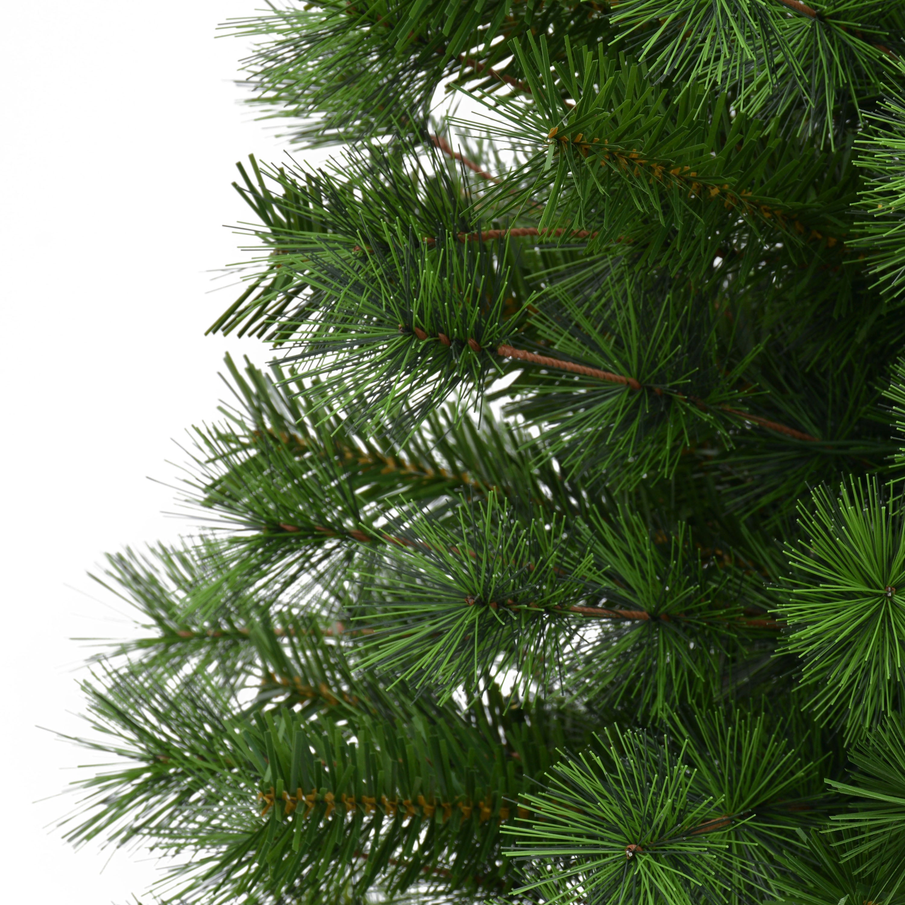 Set of 2 Battery-Operated Pre-Lit Potted Christmas Trees